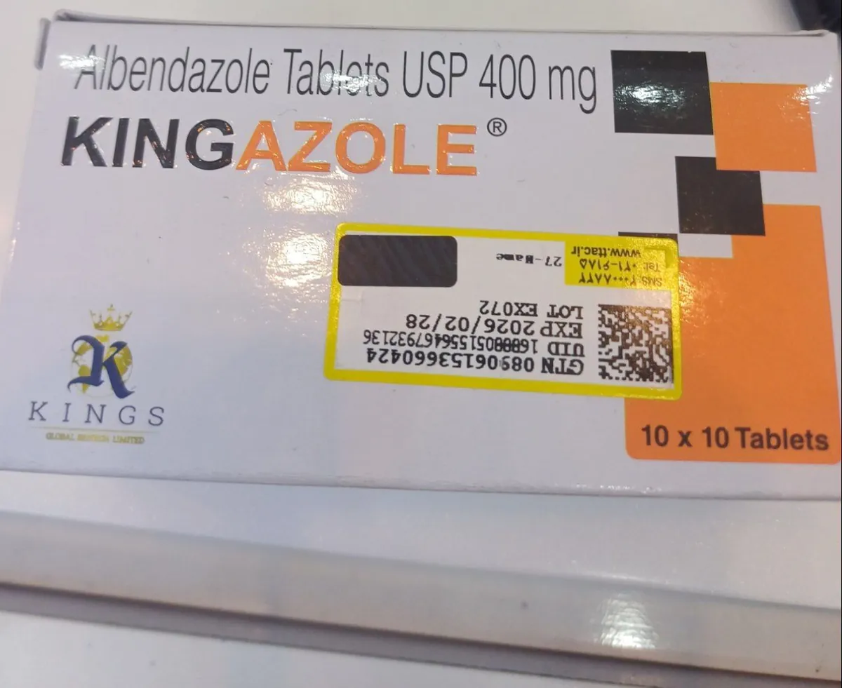 🌿 ألبيندازول ۴۰۰ ملغ 💊