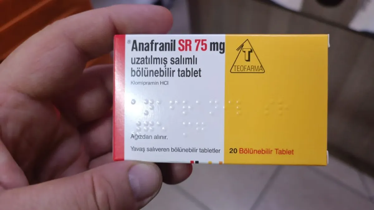 💊 Anafranil SR 75mg Tablets 💊