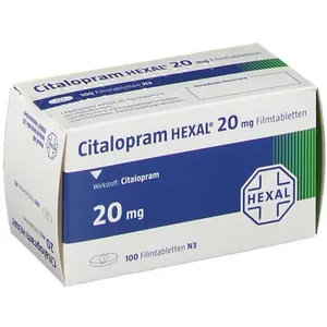 Citalopram HEXAL 20 mg Film-Coated Tablets
