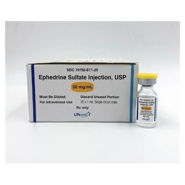 💉 Ephedrine Sulfate 50mg/mL Enjeksiyon 💉