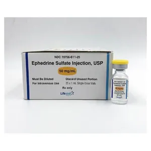 💉 Ephedrine Sulfate 50mg/mL Injection 💉