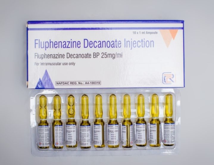 💉 تزریق فلوپنازین دکانونات ۲۵ میلی‌گرم/میلی‌لیتر 💉