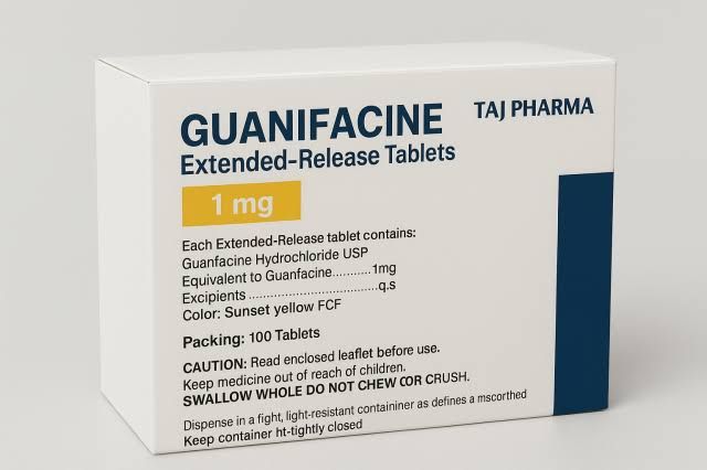 💊 قرص‌ گوانفاسین ER ۱ میلی‌گرم 💊