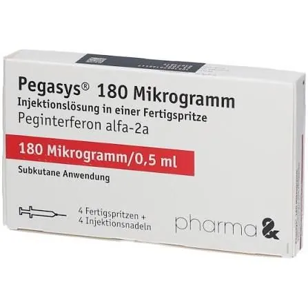 💉 Pegasys 180 mcg/0.5 mL Injection (4-Pack) 💉