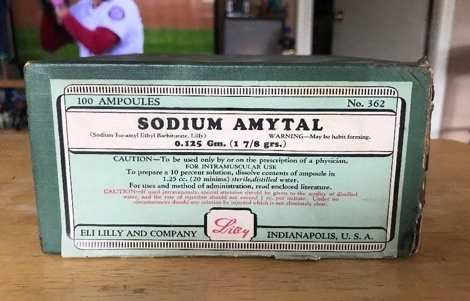💉 Sodyum Amytal 0.125g Ampuller 💉